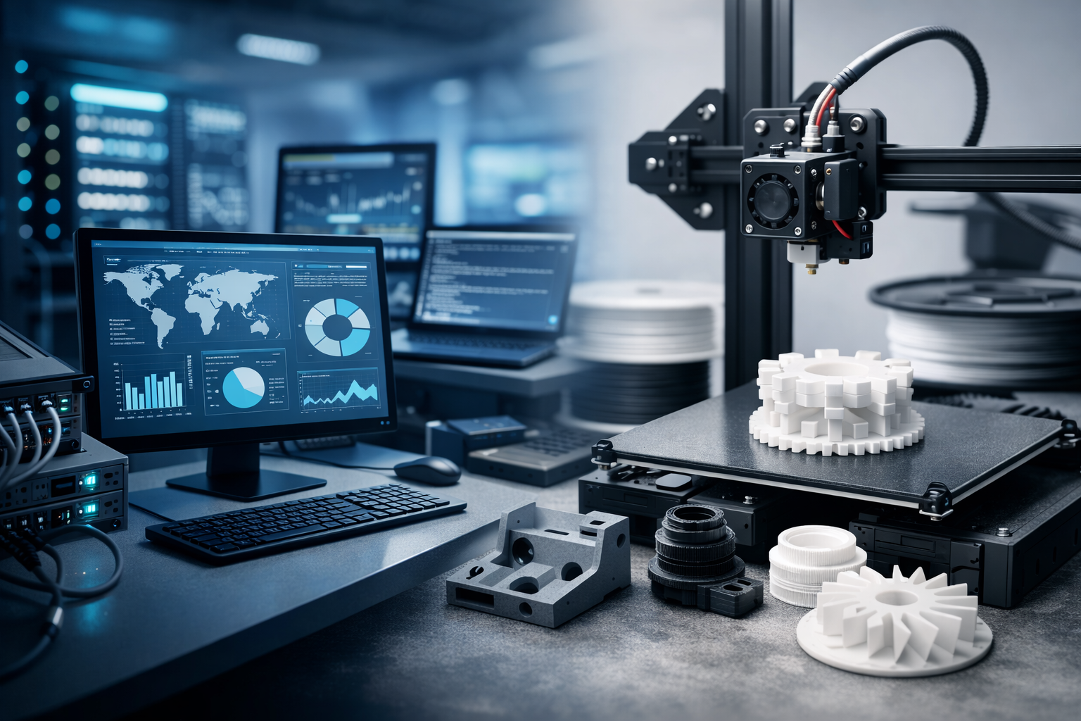 Core service – IT consulting & custom 3D printing